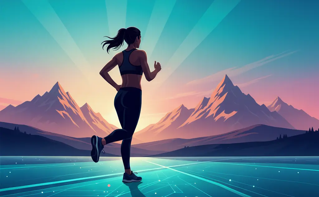 ランナーのシルエット